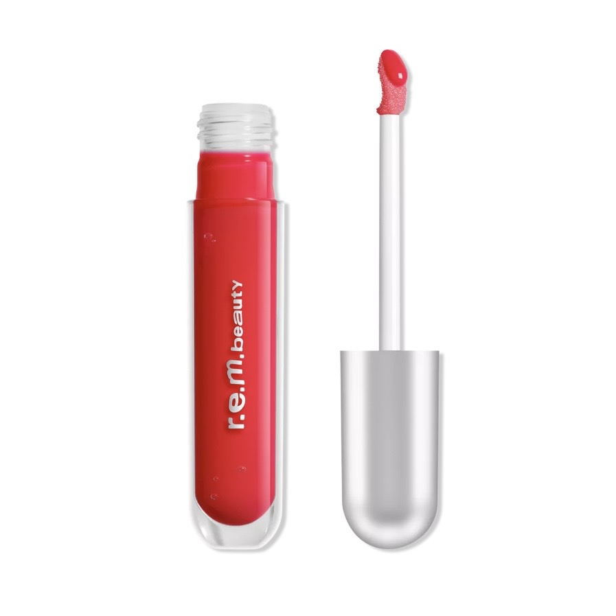 r.e.m. beauty Essential Drip Glossy Balm Shirley (tint of true red)
