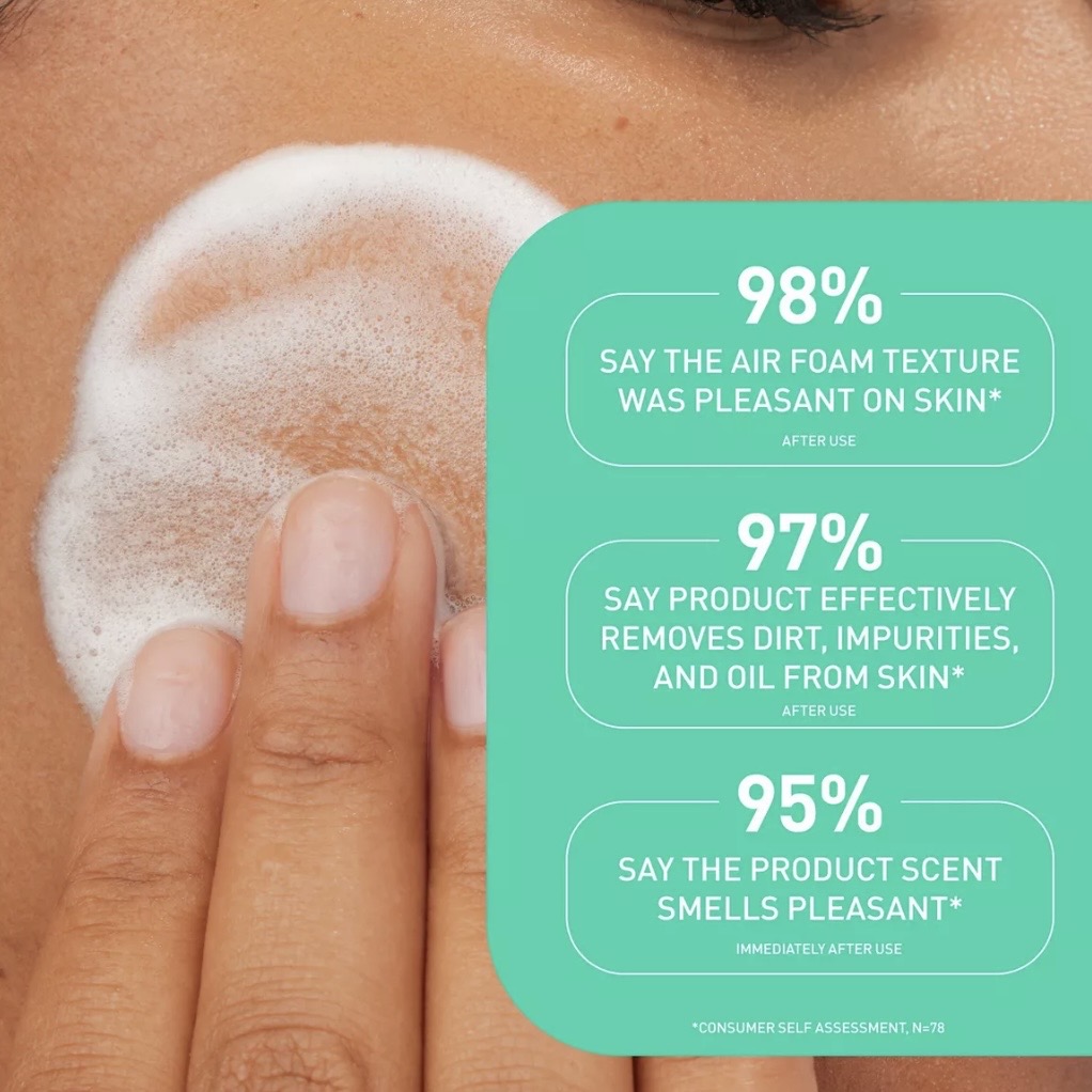 CeraVe Balancing Air Foam Facial Cleanser 50ml