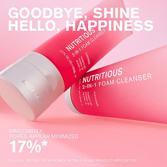 Estée Lauder Nutritious 2-in-1 Foam Cleanser (125ml)
