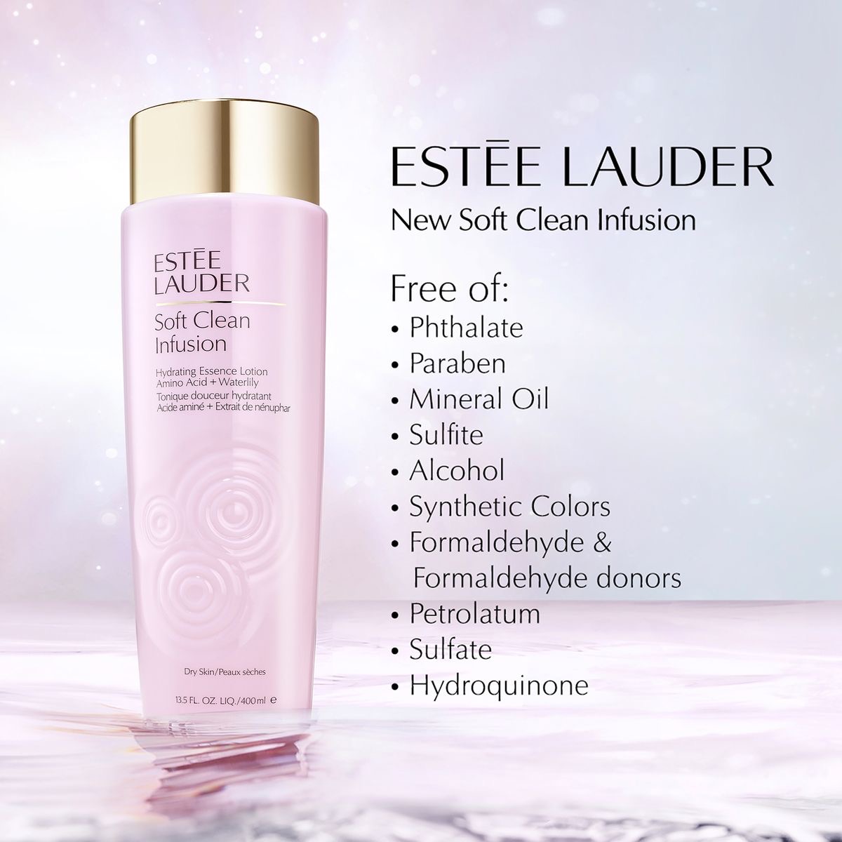 Soft Clean Infusion (Toner + Essence) Hydrating Lotion