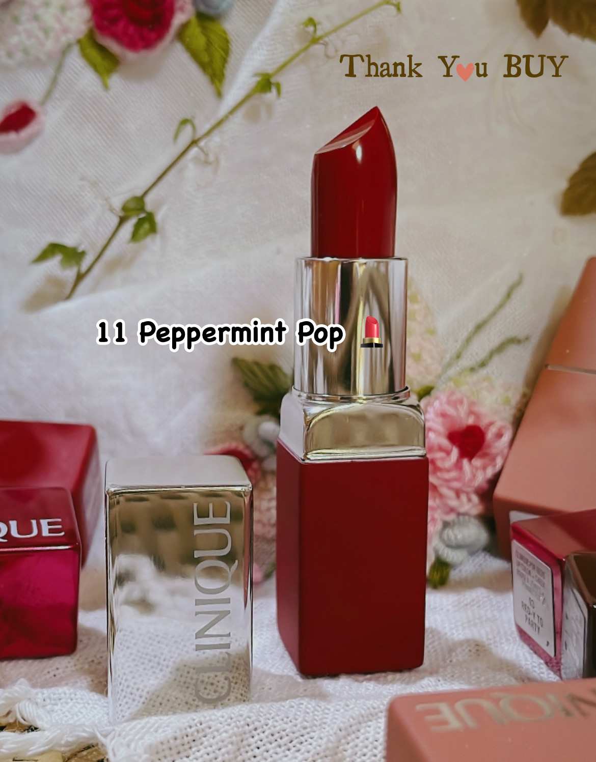 Peppermint Pop matte lipstick