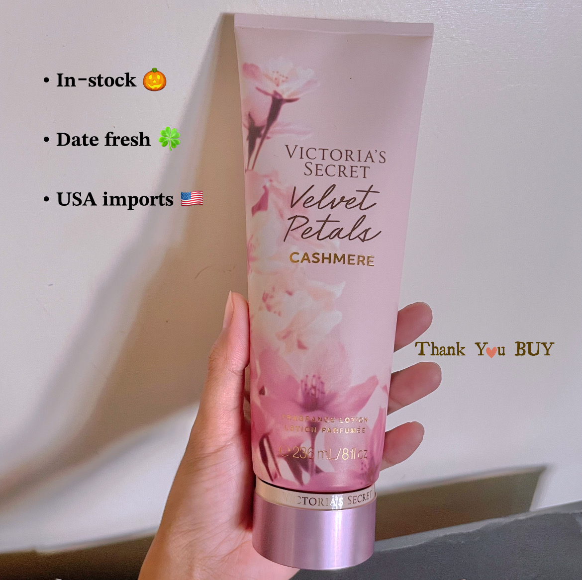 VS Velvet Petals Cashmere Body Lotion 