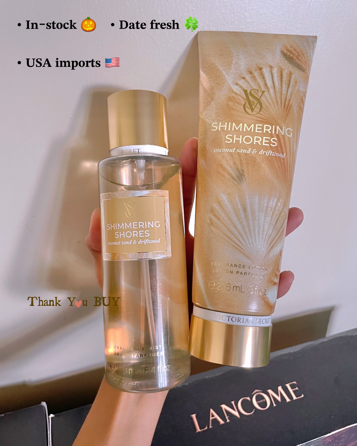 Victoria's Secret Shimmering Shores Coconut Sand & Driftwood Body Lotion