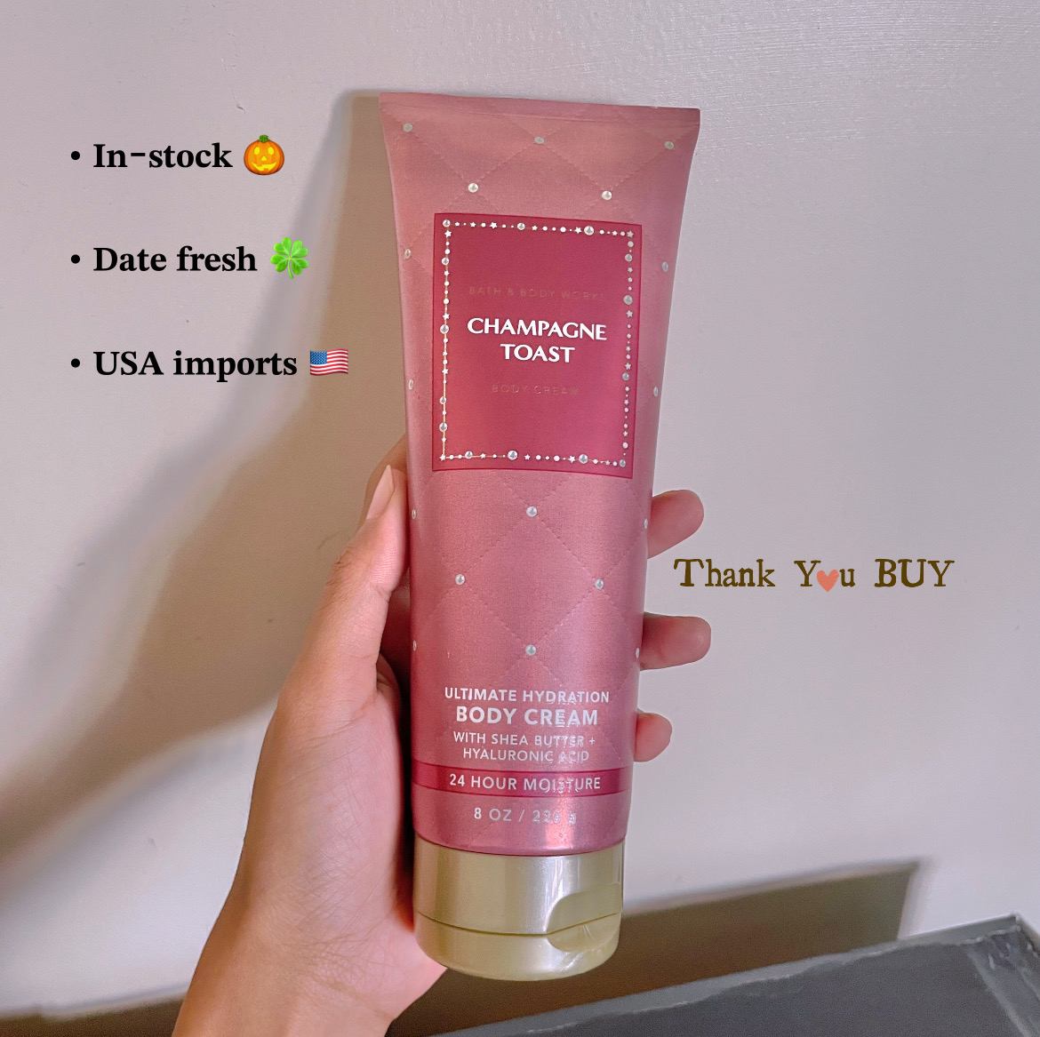 B&B Champagne Toast Body Cream 