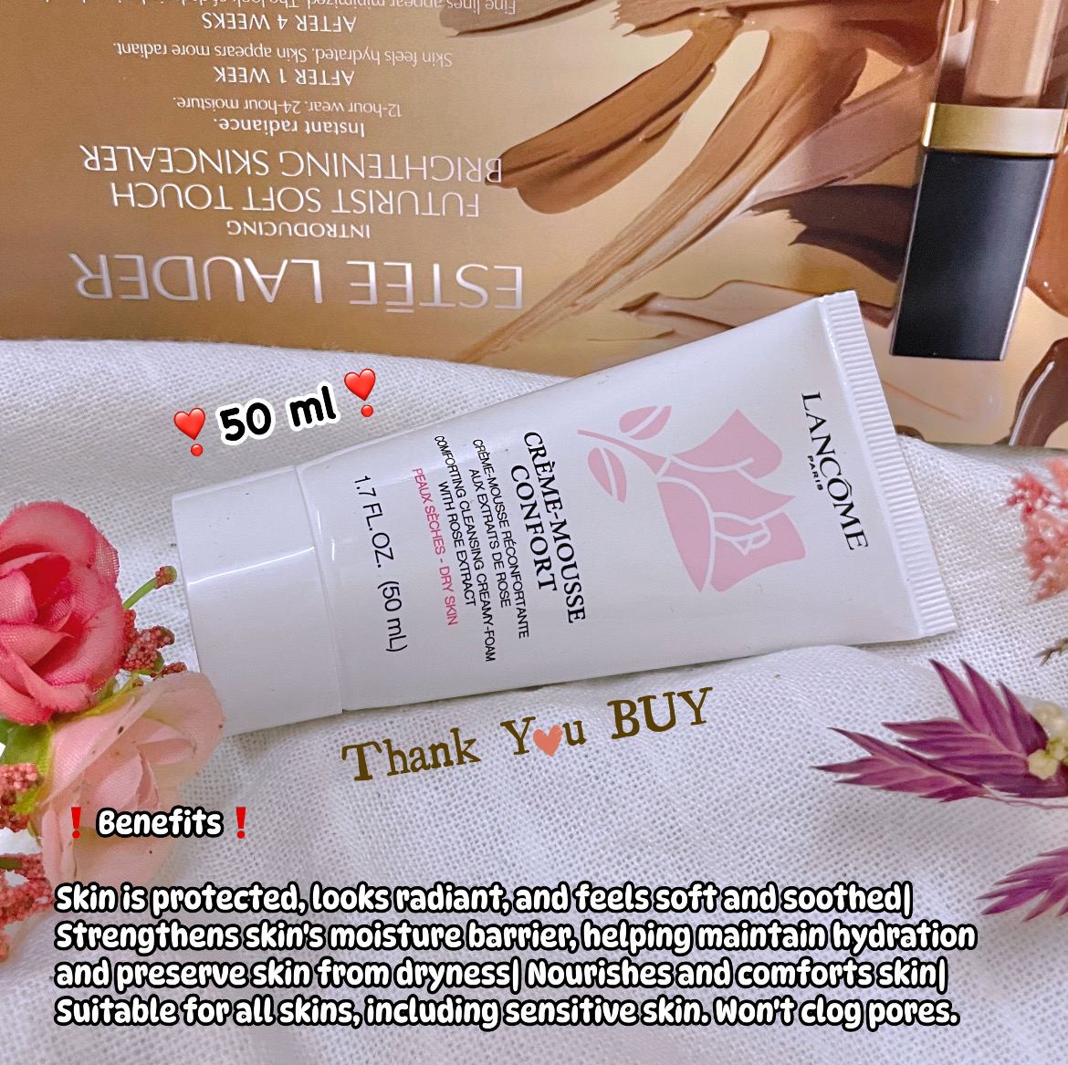 Creme Mousse Confort Cream-to-Foam Cleanser