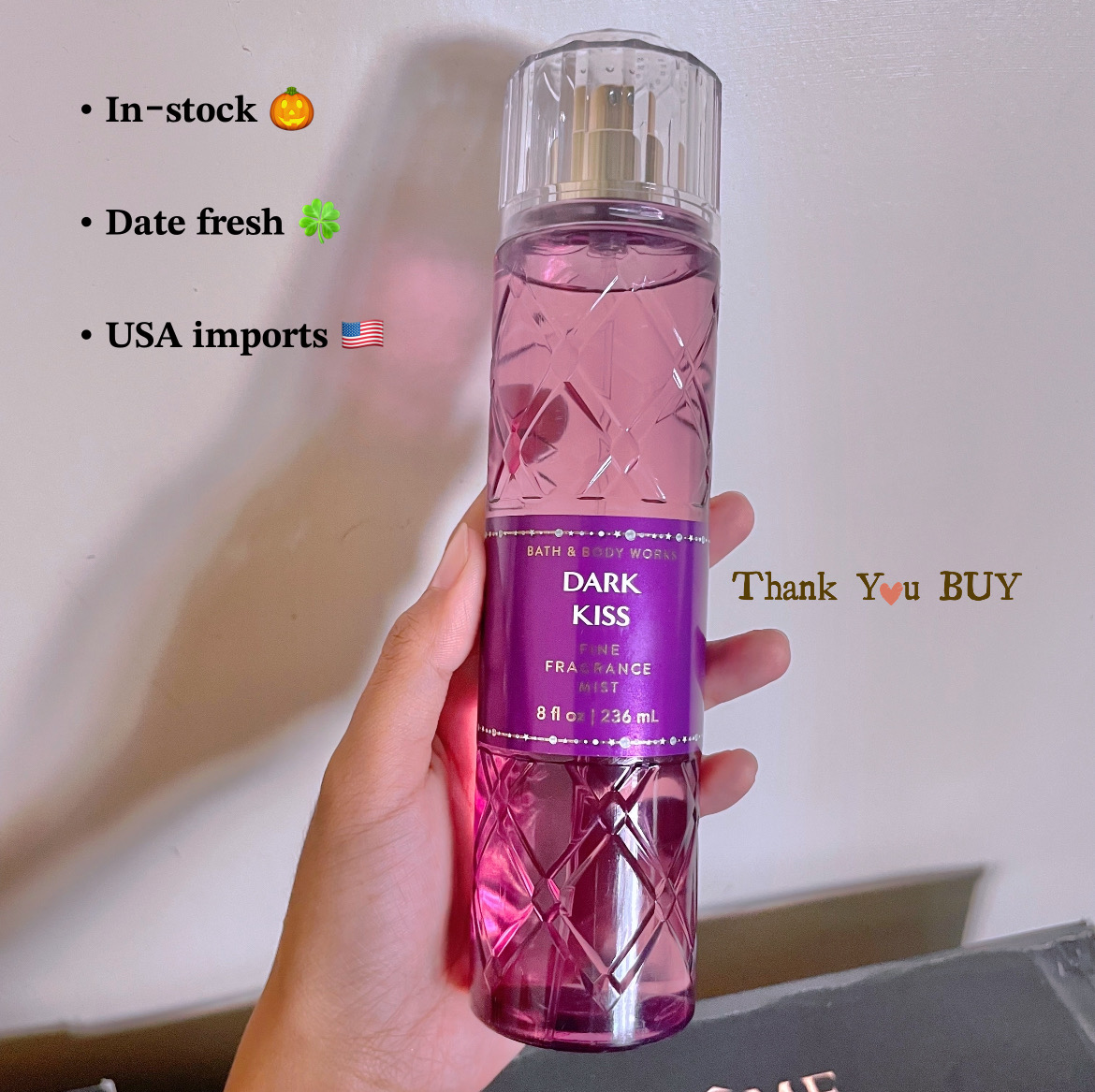 B&B Dark kiss Body Mist 