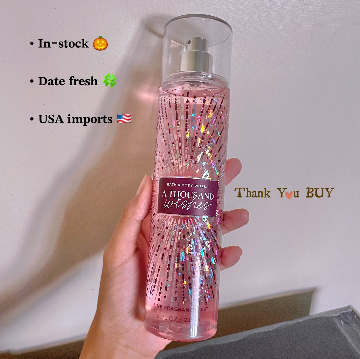 B&B A Thousand Wishes Fragrance Body Mist 