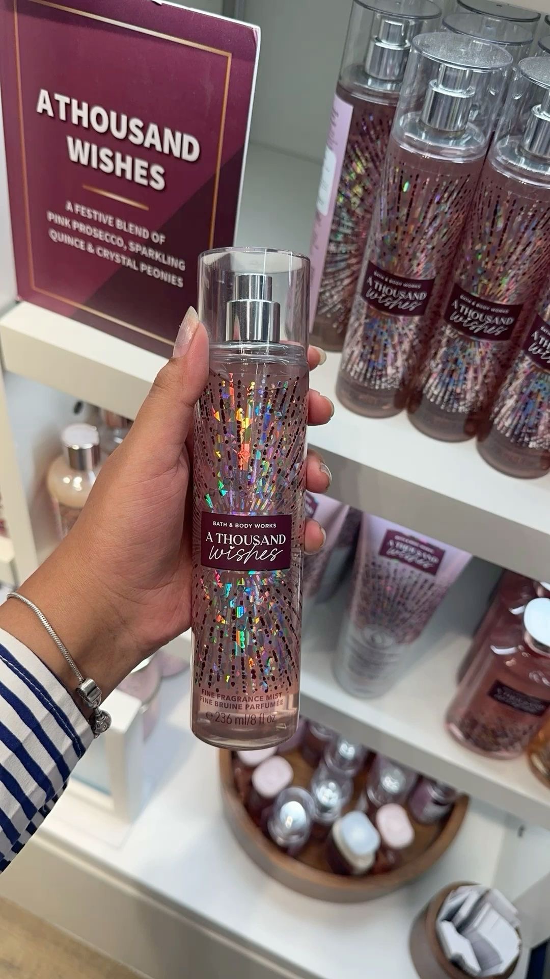 B&B A Thousand Wishes Fragrance Body Mist 