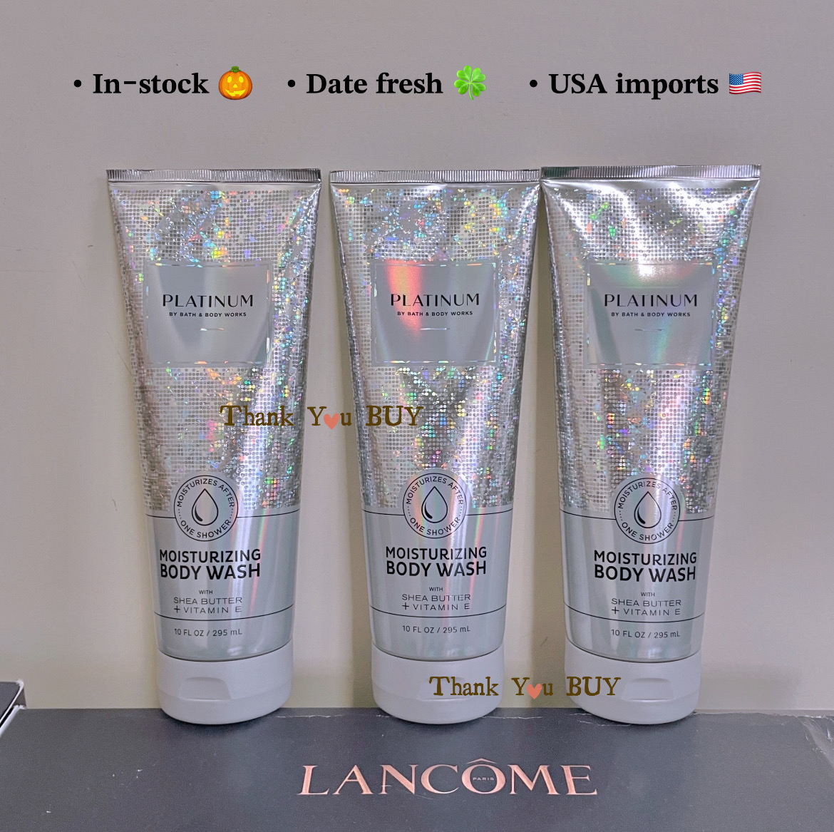 B&B Platinum Moisturizing Body Wash 