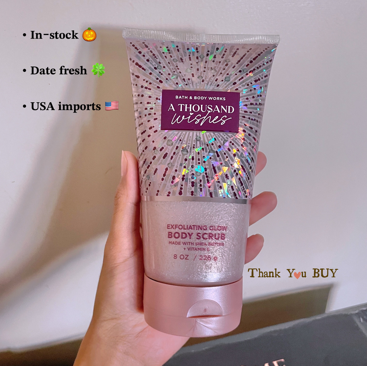 B&B A Thousand Wishes Fragrance Body Scrub